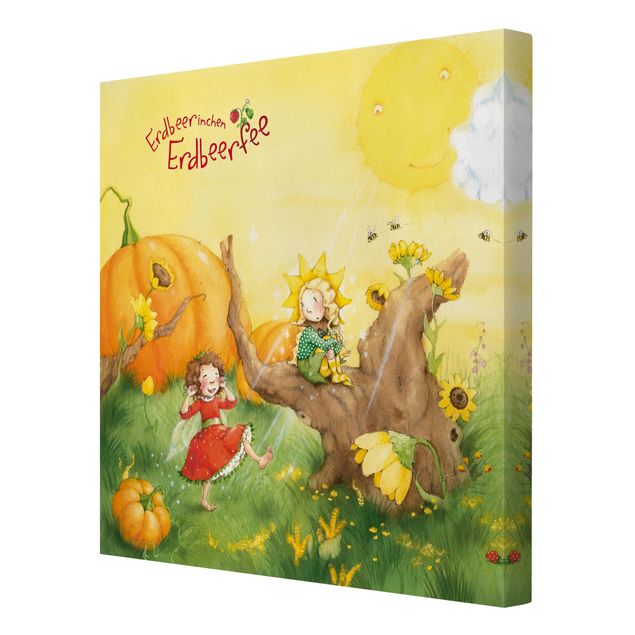 Prints Little Strawberry Strawberry Fairy - A Sunny Day