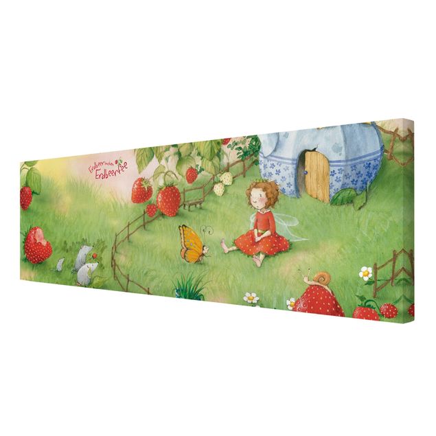Prints Little Strawberry Strawberry Fairy - In The Garden
