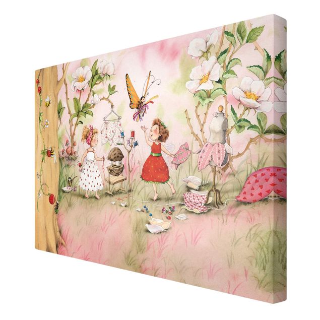 Canvas wall art Little Strawberry Strawberry Fairy - Tailor Room