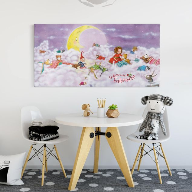 Prints nursery Little Strawberry Strawberry Fairy - Above The Clouds