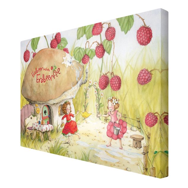 Prints Little Strawberry Strawberry Fairy - Under The Raspberry Bush