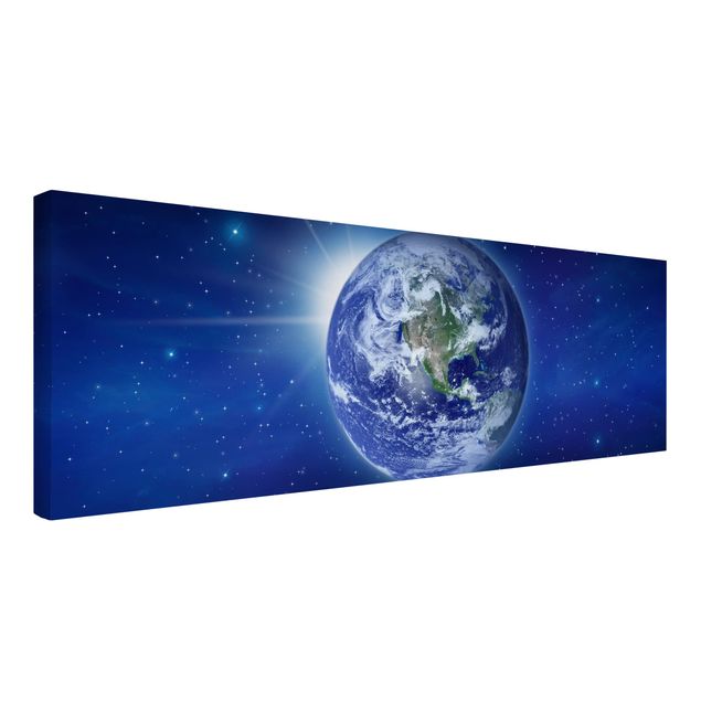 Canvas prints Earth In Space