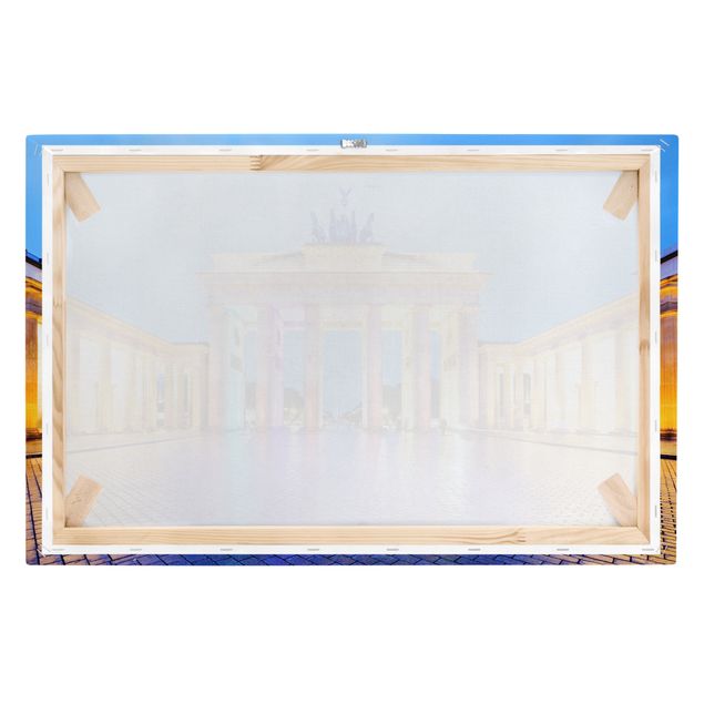 Prints Illuminated Brandenburg Gate