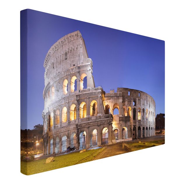 Prints modern Illuminated Colosseum