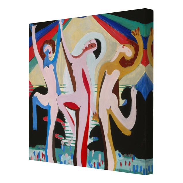 Ludwig Krichner Ernst Ludwig Kirchner - colour Dance
