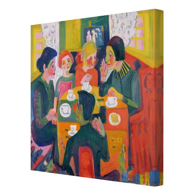 Canvas coffee Ernst Ludwig Kirchner - Coffee Table