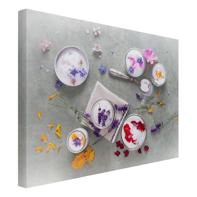 Contemporary art prints Edible Flowers With Lavender Sugar