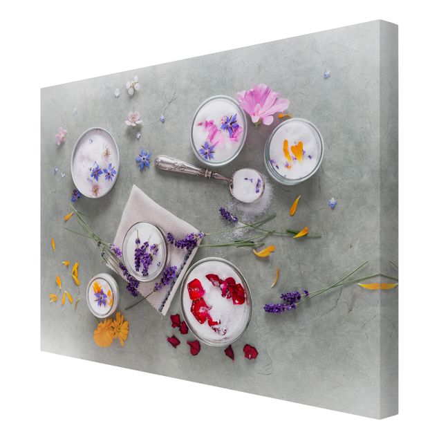 Prints Edible Flowers With Lavender Sugar