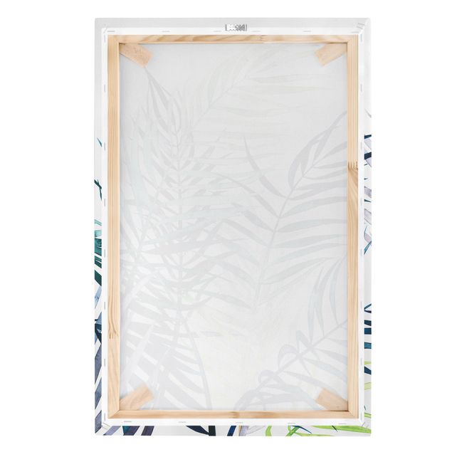 Canvas prints Exotic Foliage - Palme
