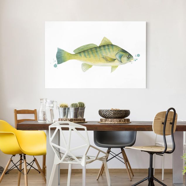 Prints fishes Color Catch - Perch