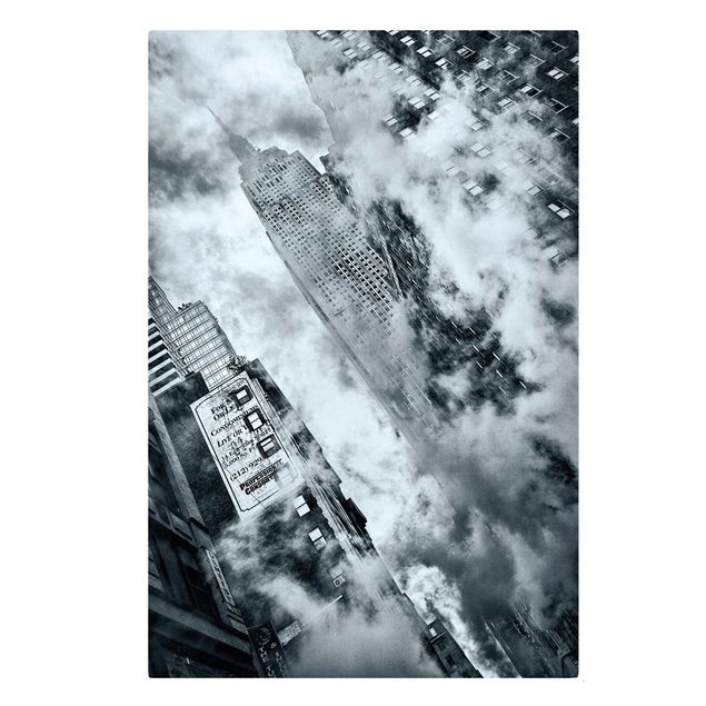 Contemporary art prints Facade Of The Empire State Building