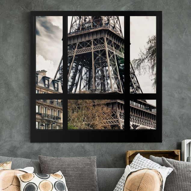 Kitchen Window View Paris - Close To The Eiffel Tower