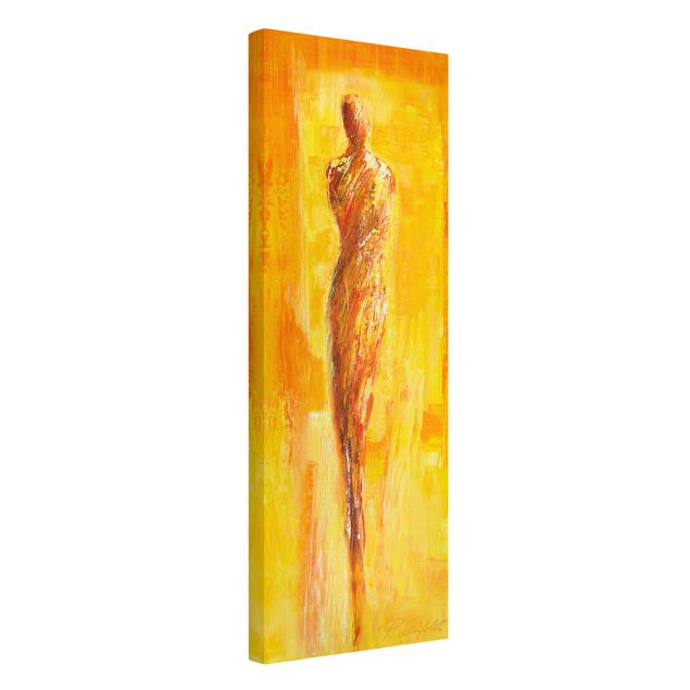 Abstract art prints Figure In Yellow