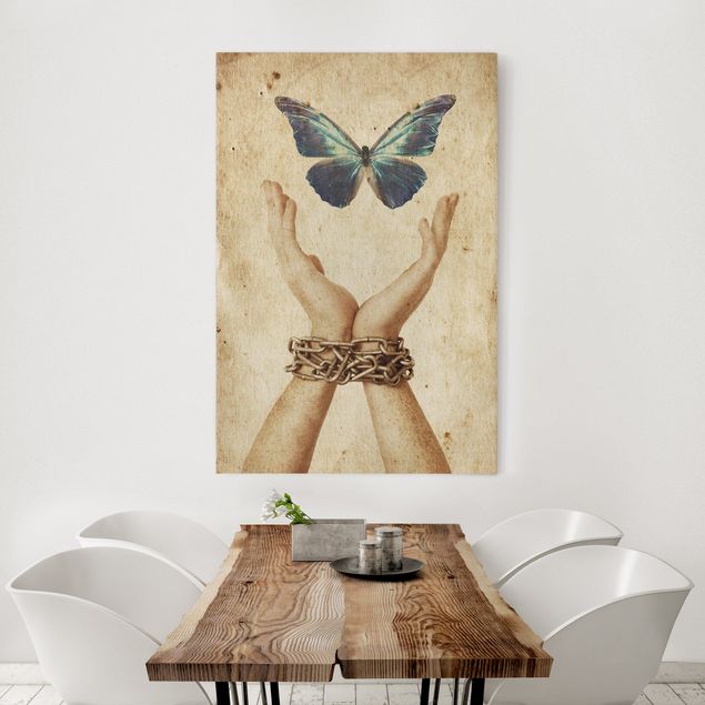 Butterfly framed art Fly Butterfly!