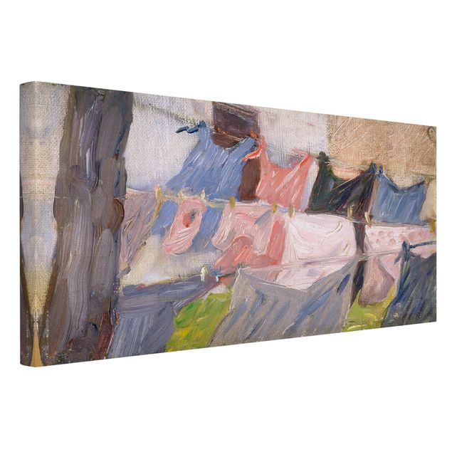 Art posters Franz Marc - Laundry Fluttering In The Wind