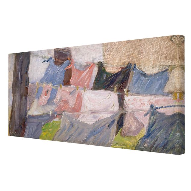 Prints modern Franz Marc - Laundry Fluttering In The Wind