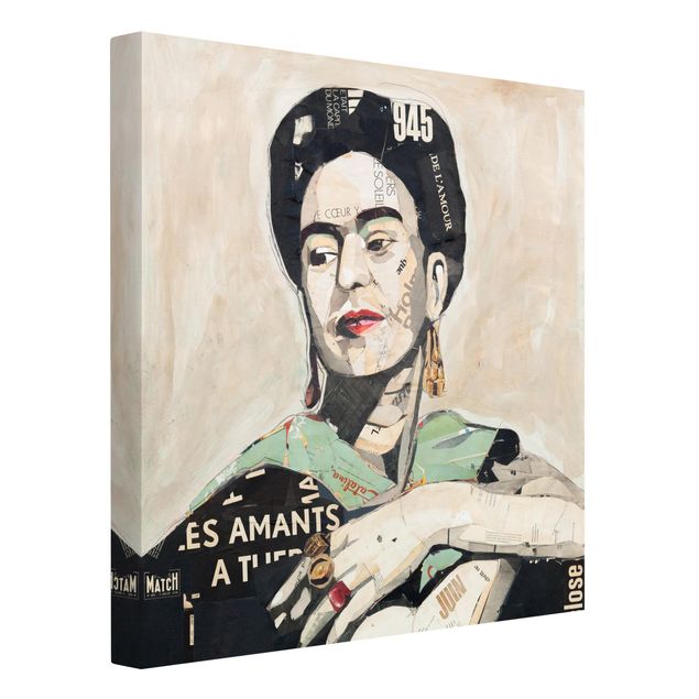 Contemporary art prints Frida Kahlo - Collage No.4