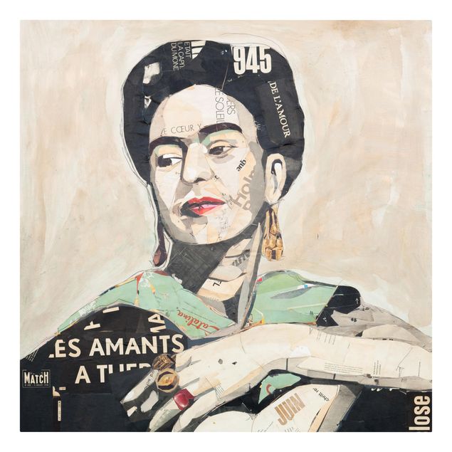 Frida Kahlo paintings Frida Kahlo - Collage No.4