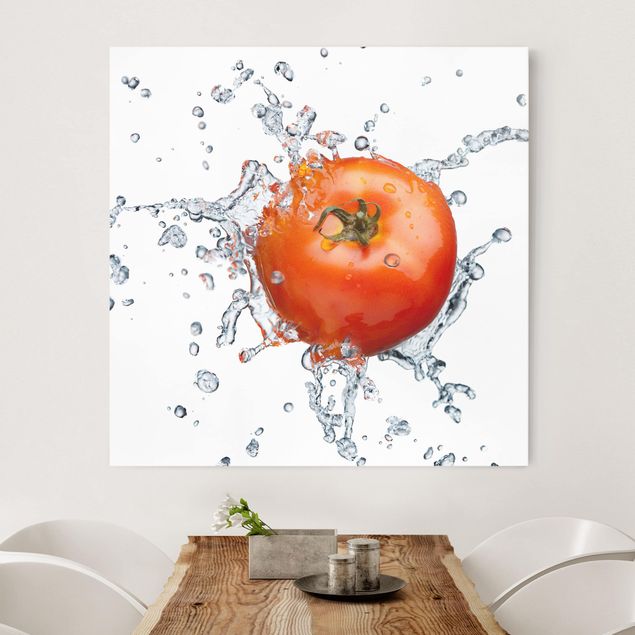 Flower print Fresh Tomato