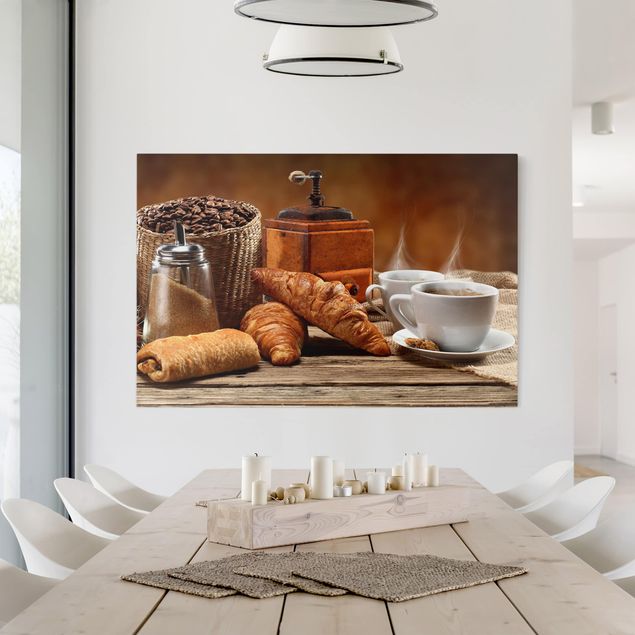 Contemporary art prints Breakfast Table