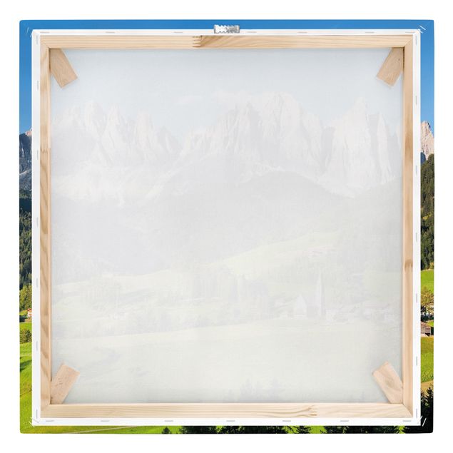Canvas prints landscape Odle In South Tyrol