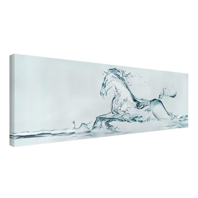 Animal wall art Glass Horse