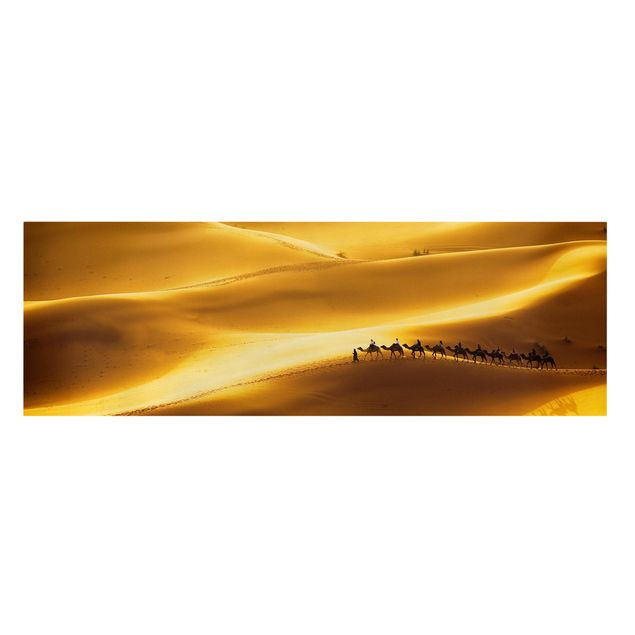 Modern art prints Golden Dunes