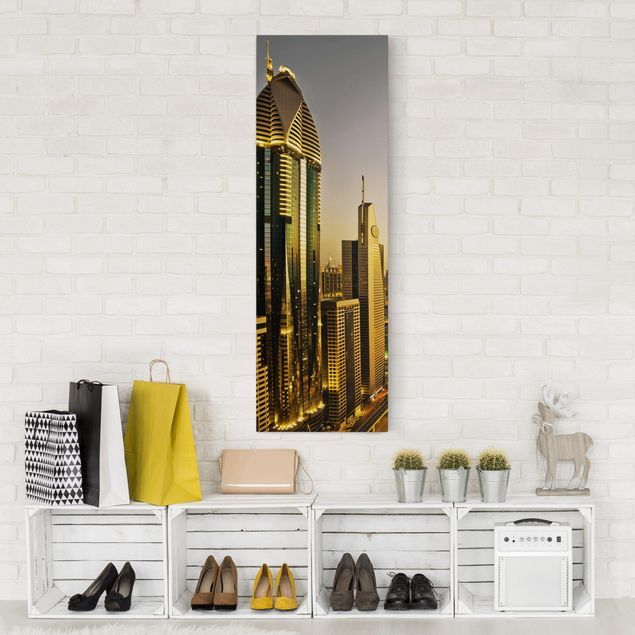 Asian prints Golden Dubai