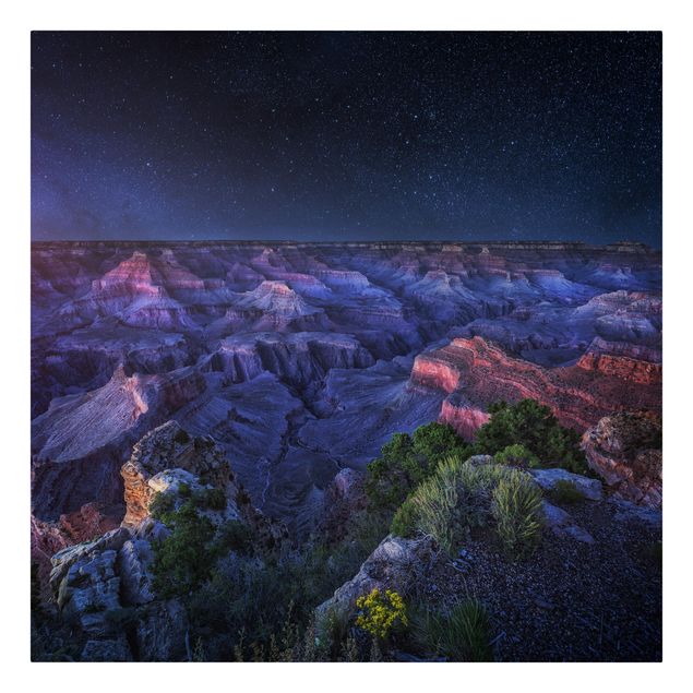 Prints modern Grand Canyon Night