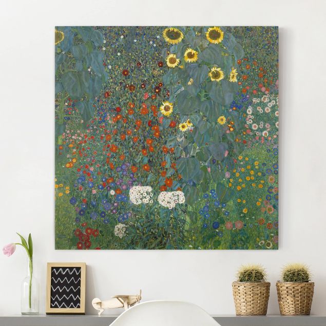 Kitchen Gustav Klimt - Garden Sunflowers