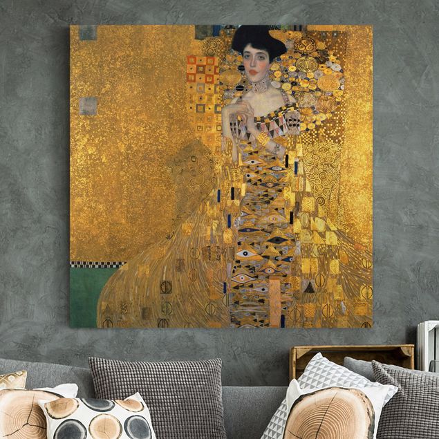 Art deco prints Gustav Klimt - Portrait Of Adele Bloch-Bauer I