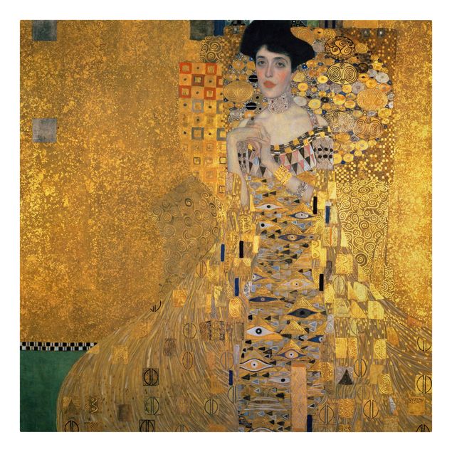 Canvas art Gustav Klimt - Portrait Of Adele Bloch-Bauer I