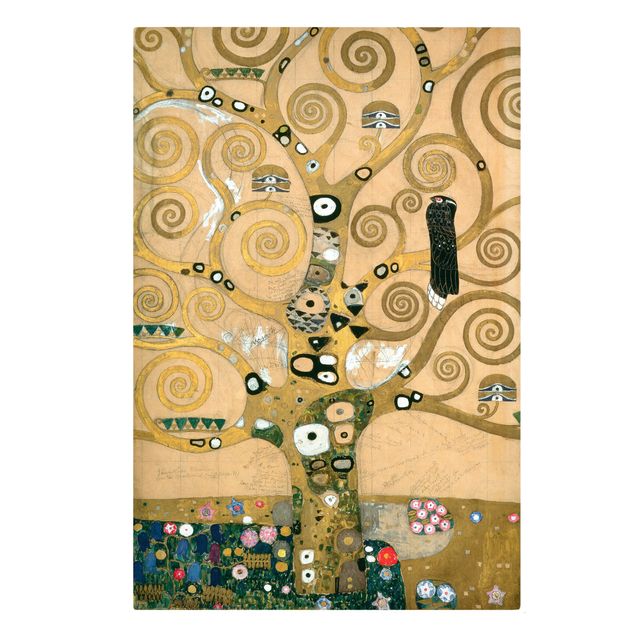 Tree print Gustav Klimt - The Tree of Life
