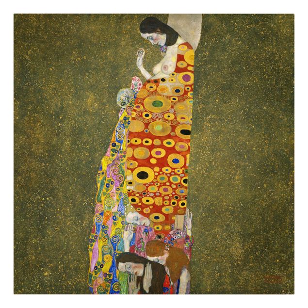 Canvas prints art print Gustav Klimt - Hope II