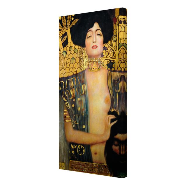 Canvas prints art print Gustav Klimt - Judith I