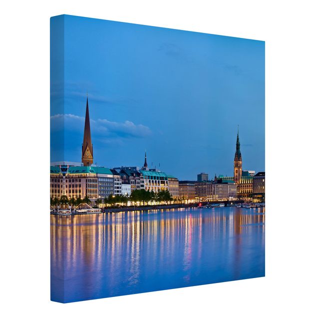 Architectural prints Hamburg Skyline