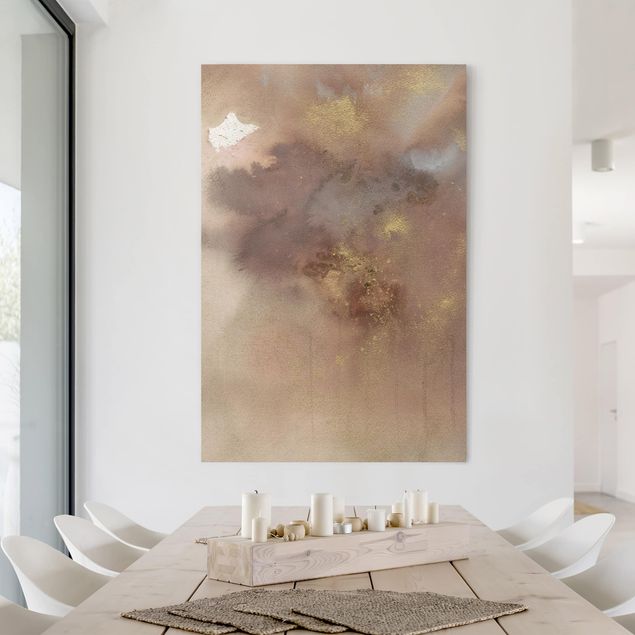 Abstract canvas art Dreaming In the Sky I