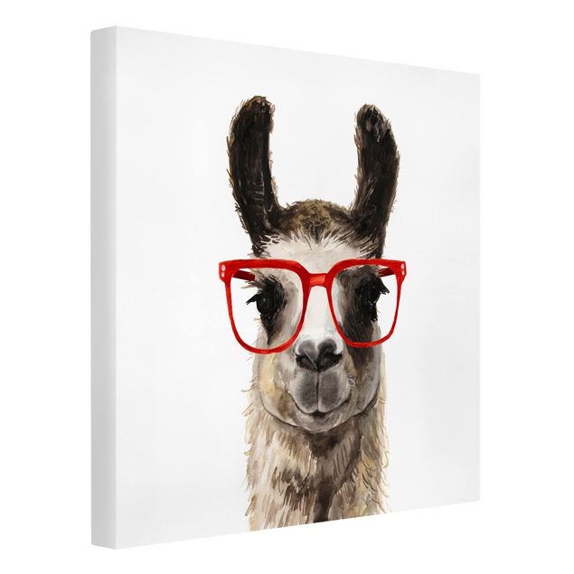 Prints modern Hip Lama With Glasses II