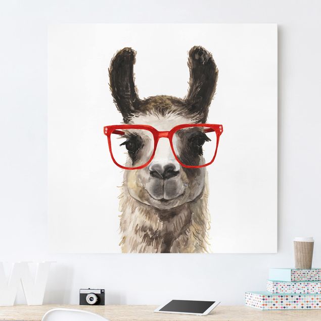 Kitchen Hip Lama With Glasses II