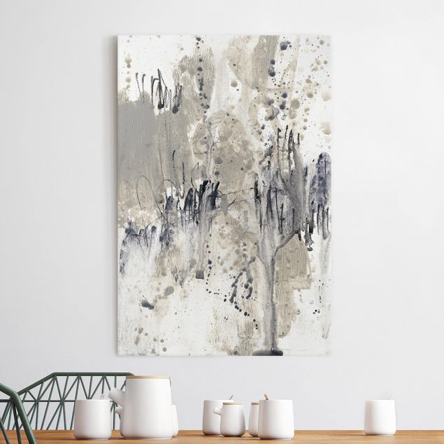 Abstract art prints Tribute To Taupe II