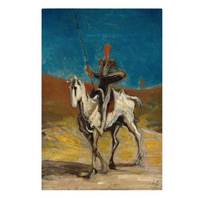 Art posters Honoré Daumier - Don Quixote