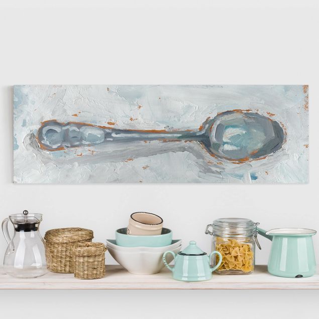 Modern art prints Impressionistic Cutlery - Spoon