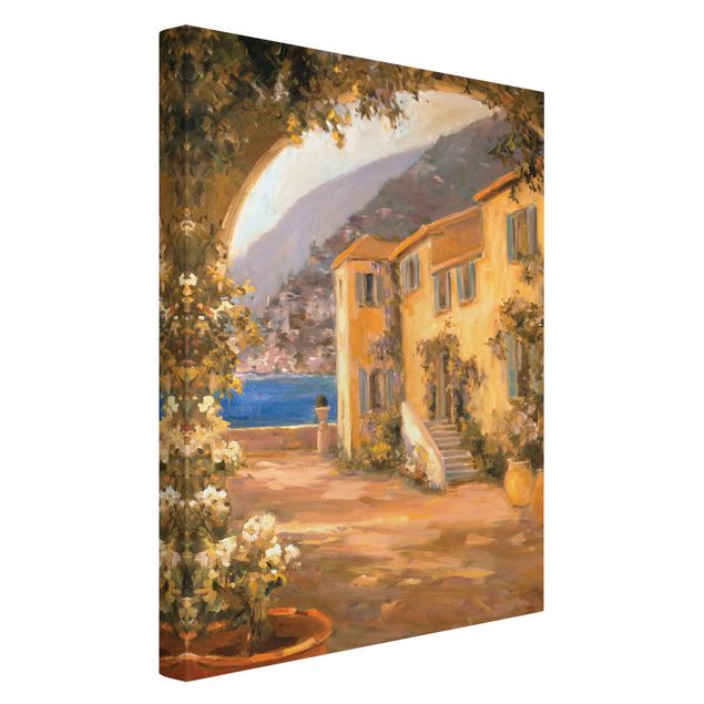 Architectural prints Italian Countryside - Floral Bow