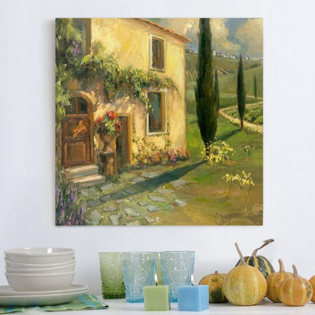 Prints landscape Italian Countryside - Cypress