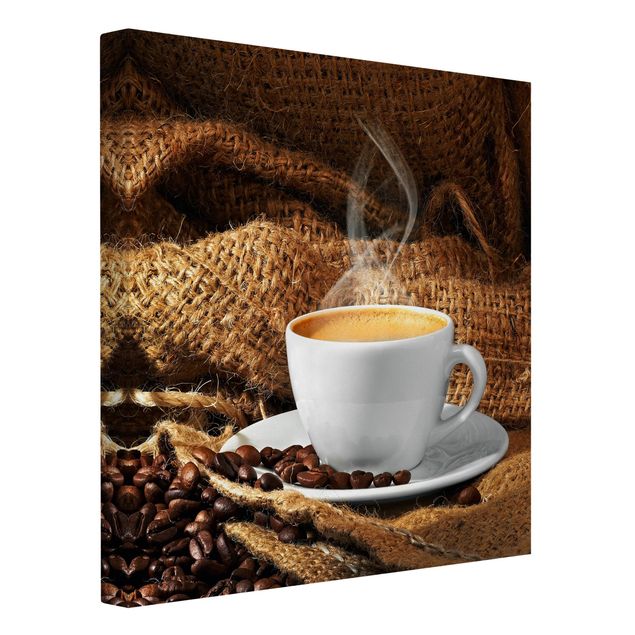 Coffee canvas Morning Coffee
