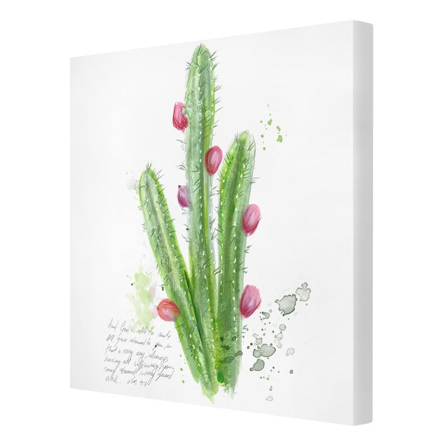 Prints Cactus With Bibel Verse II