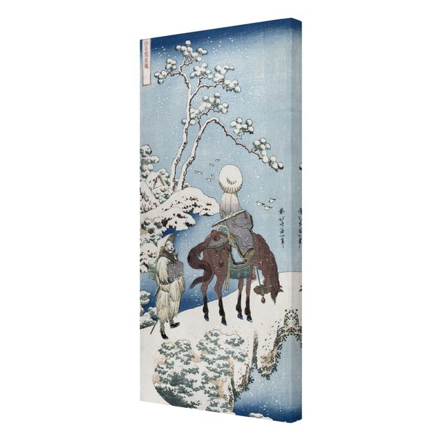 Canvas art prints Katsushika Hokusai - The Chinese Poet Su Dongpo