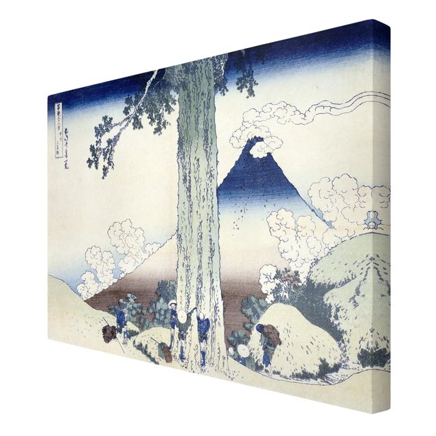 Canvas art Katsushika Hokusai - Mishima Pass In Kai Province