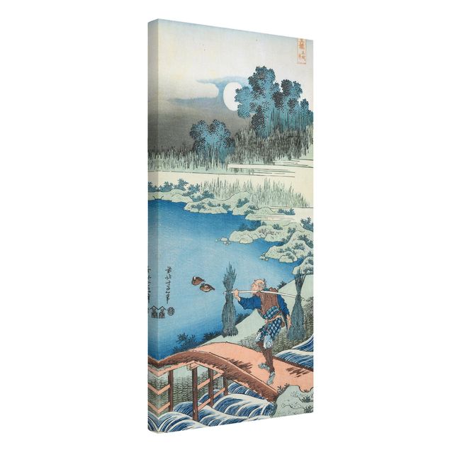 Art posters Katsushika Hokusai - Rice Carriers (Tokusagari)