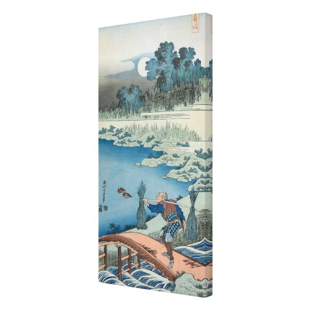 Prints modern Katsushika Hokusai - Rice Carriers (Tokusagari)